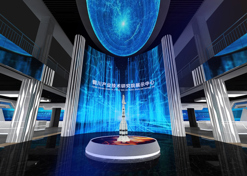 創(chuàng)新驅(qū)動 科技轉(zhuǎn)型丨銅川產(chǎn)業(yè)技術(shù)研究院展示中心施工推進(jìn)中