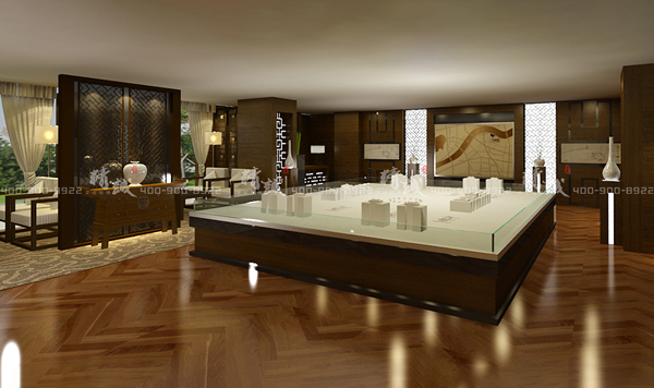 華海銷售中心展廳|設(shè)計與施工