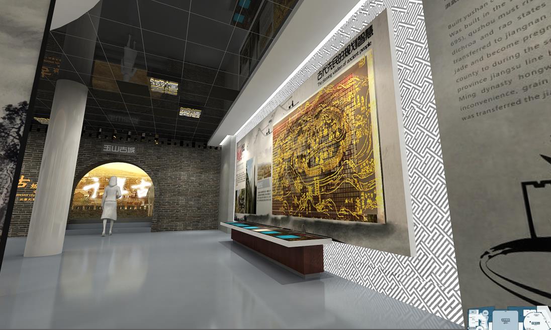 玉山縣規(guī)劃展示廳設(shè)計(jì)效果圖