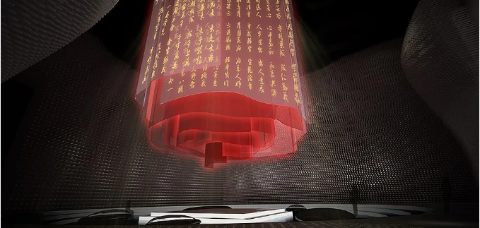 如何讓企業(yè)展廳的形象墻展現(xiàn)出眼前一亮的感覺(jué)