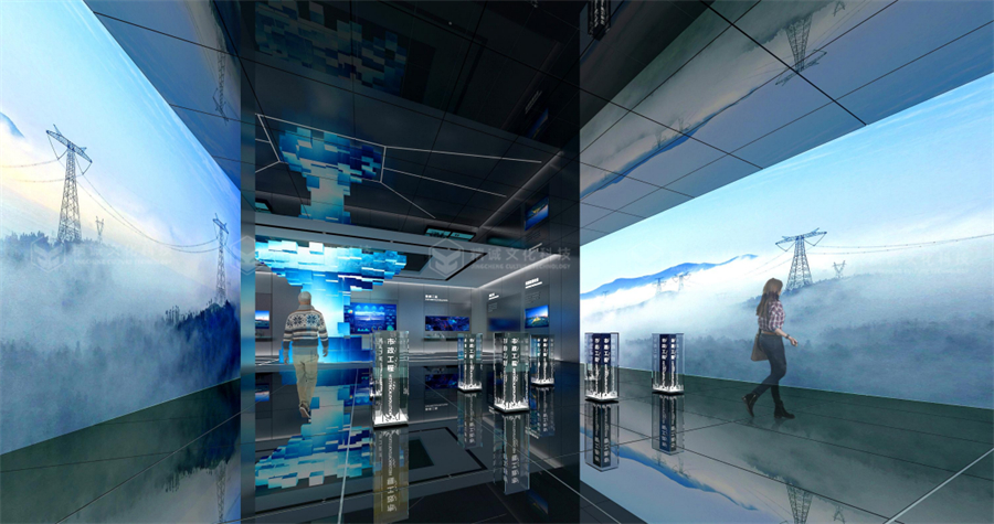 電力行業(yè)展廳設(shè)計(jì)-國西北電力設(shè)計(jì)院智慧綜合展廳 電力行業(yè)展廳設(shè)計(jì)-國西北電力設(shè)計(jì)院智慧綜合展廳