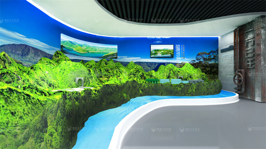 水系工程展廳設(shè)計(jì)-引漢濟(jì)渭實(shí)驗(yàn)基地展廳 水系工程展廳設(shè)計(jì)-引漢濟(jì)渭實(shí)驗(yàn)基地展廳