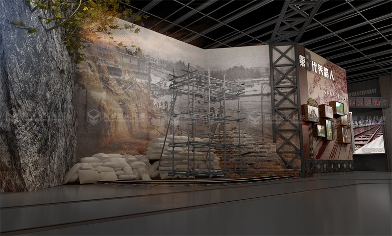 巴山精神紀(jì)念館設(shè)計(jì)-文博類展廳設(shè)計(jì) 巴山精神紀(jì)念館設(shè)計(jì)-文博類展廳設(shè)計(jì)