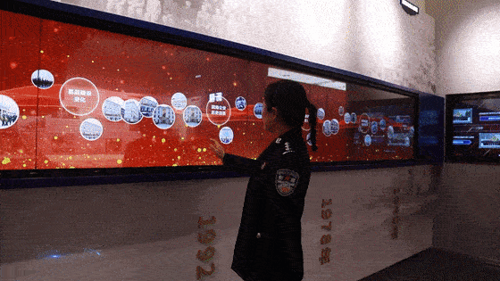 警營文化展廳設(shè)計(jì)-隴南公安局視聽文化中心案例 警營文化展廳設(shè)計(jì)-隴南公安局視聽文化中心案例