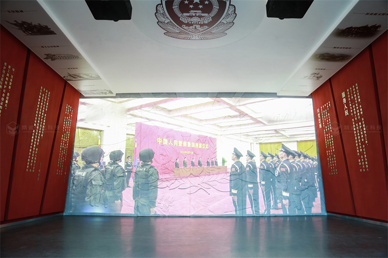 警營文化展廳設(shè)計(jì)-隴南公安局視聽文化中心案例 警營文化展廳設(shè)計(jì)-隴南公安局視聽文化中心案例