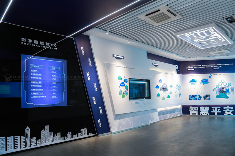 警營文化展廳設(shè)計(jì)-隴南公安局視聽文化中心案例 警營文化展廳設(shè)計(jì)-隴南公安局視聽文化中心案例