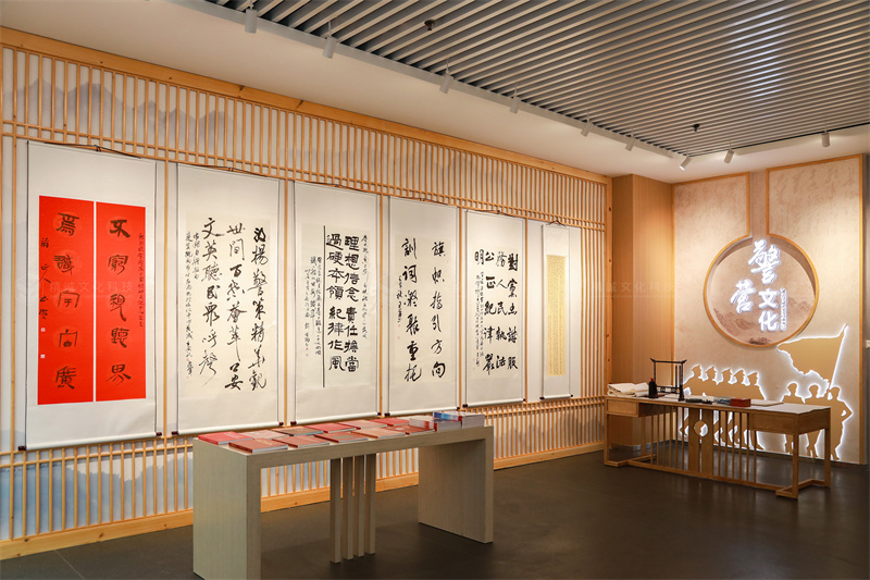 警營文化展廳設(shè)計(jì)-隴南公安局視聽文化中心案例 警營文化展廳設(shè)計(jì)-隴南公安局視聽文化中心案例