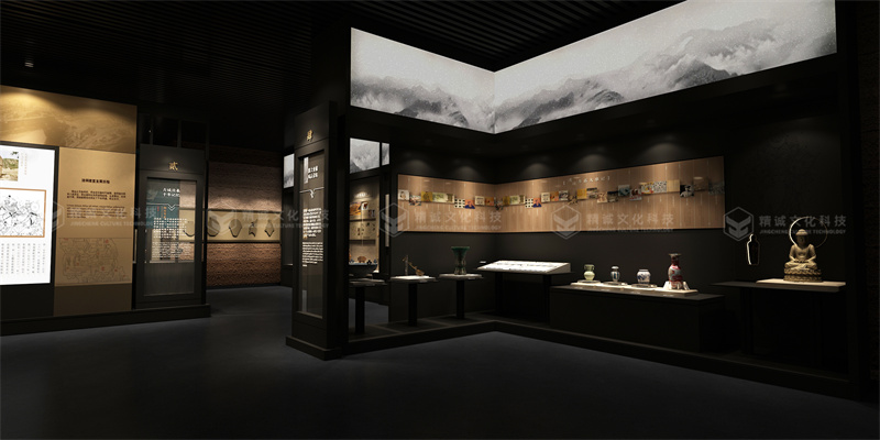 史志展館設(shè)計(jì)-榆林清清澗縣史志館 史志展館設(shè)計(jì)-榆林清清澗縣史志館