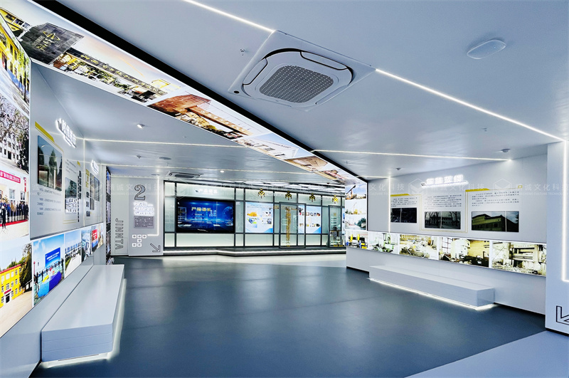 建筑企業(yè)展廳設計-山西省工程機械有限公司企業(yè)展廳 建筑企業(yè)展廳設計-山西省工程機械有限公司企業(yè)展廳